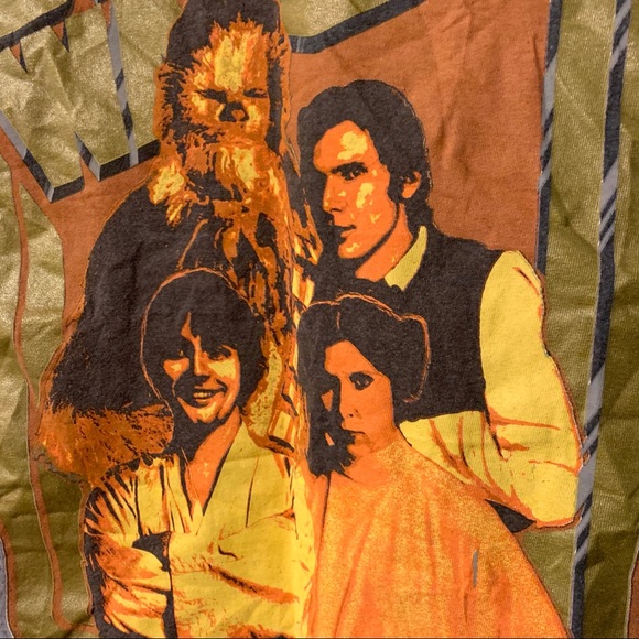 Star Wars T-Shirt Chewie, Princess Leia & Han Solo - Picture 5 of 6